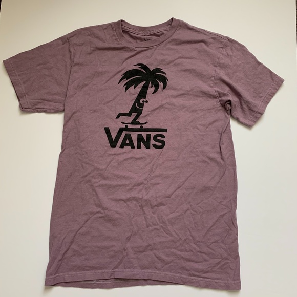 vans palm tree t shirt